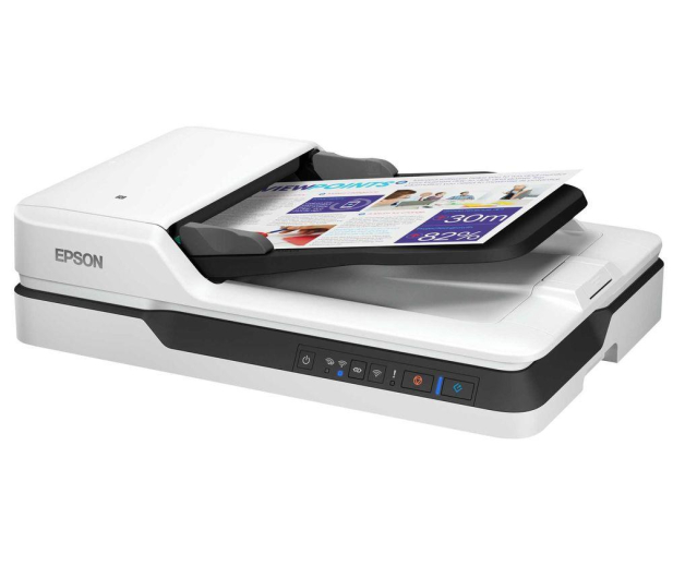 EPSON Skaner WorkForce DS-1660W A4/USB3/25ppm/ADF50/WiFi/1200dpi B11B244401 - 367327 - zdjęcie